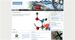Desktop Screenshot of elementisspecialties.com